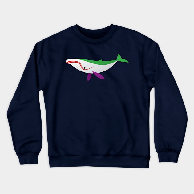 Whahahale Crewneck Sweatshirt by monsieurgordon